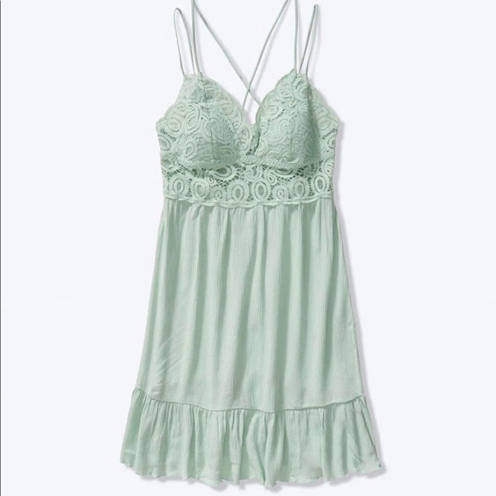 PINK Victoria’s Secret Crochet Lace Dress